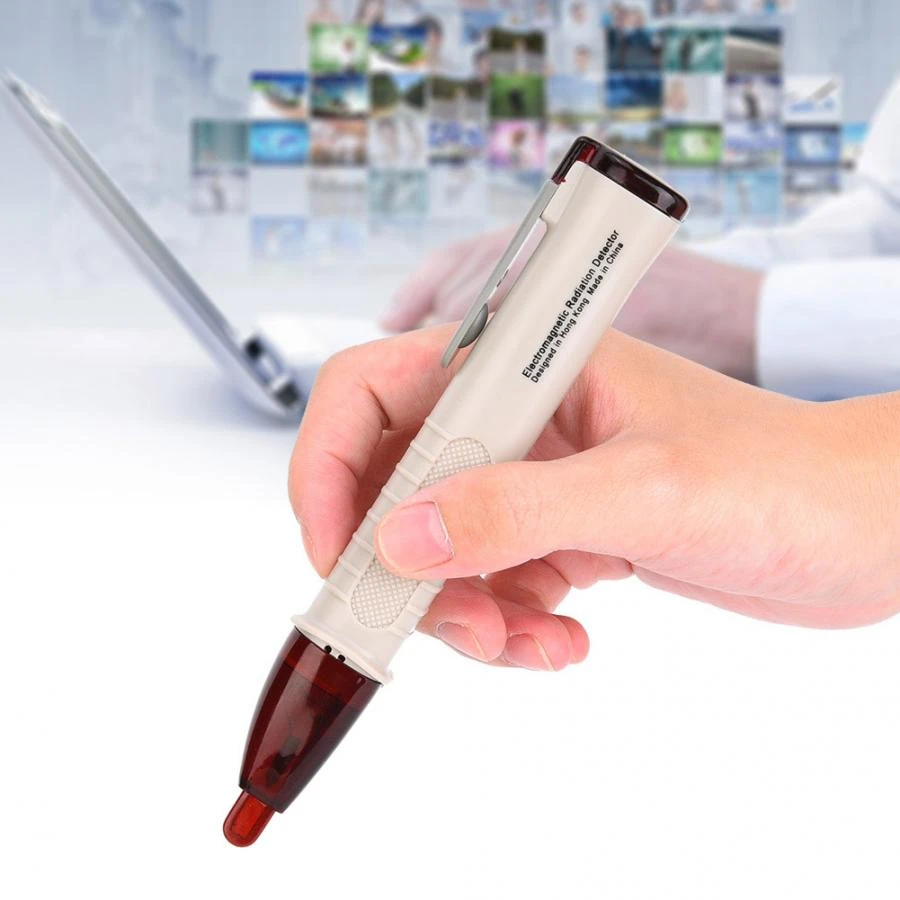 Electromagnetic Radiation Detector Pen Type Non-Contact Electromagnetic Field Radiation Detector Mini EMF Tester Meter Electromagnetic Radiation Detector Pen Type Non-Contact Electromagnetic Field Radiation Detector Mini EMF Tester Meter