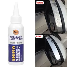 100 мл средство для удаления ржавчины окна ингибитор ржавчины ступицы колеса винтовой распылитель для удаления ржавчины металлических частей обслуживания автомобиля