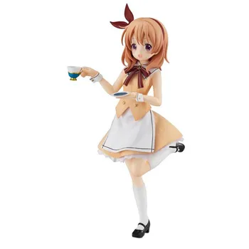 

7" Anime Sexy Figures Is The Order A Rabbit Hoto Kokoa Beloved Hot Cocoa Original PVC Action Figure Toy BOX 18CM X1417