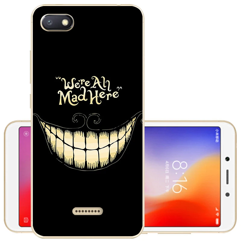 23 Чехол для Xiaomi Redmi 6A, чехол для Redmi 7A, Мягкая силиконовая задняя крышка для Redmi 8A, чехол из ТПУ для Xiaomi Redmi 6A 6 A A6 6 Pro, чехол для телефона s - Цвет: 23