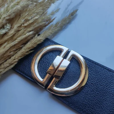 Women Wide Stretchy Belt Fashion Vintage Elastic Female Waist Cinch Girls Cummerbund