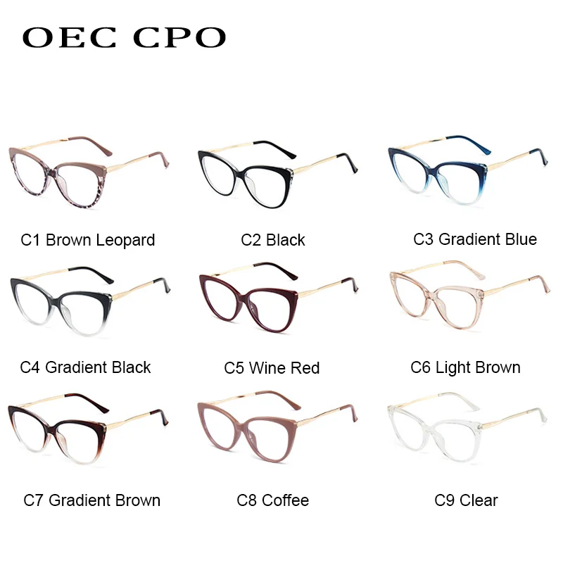 Optical Glasses Frames Women Vintage Clear Lens Prescription Spectacle Frames eyeglasses frames eyeglass frames optical glasses