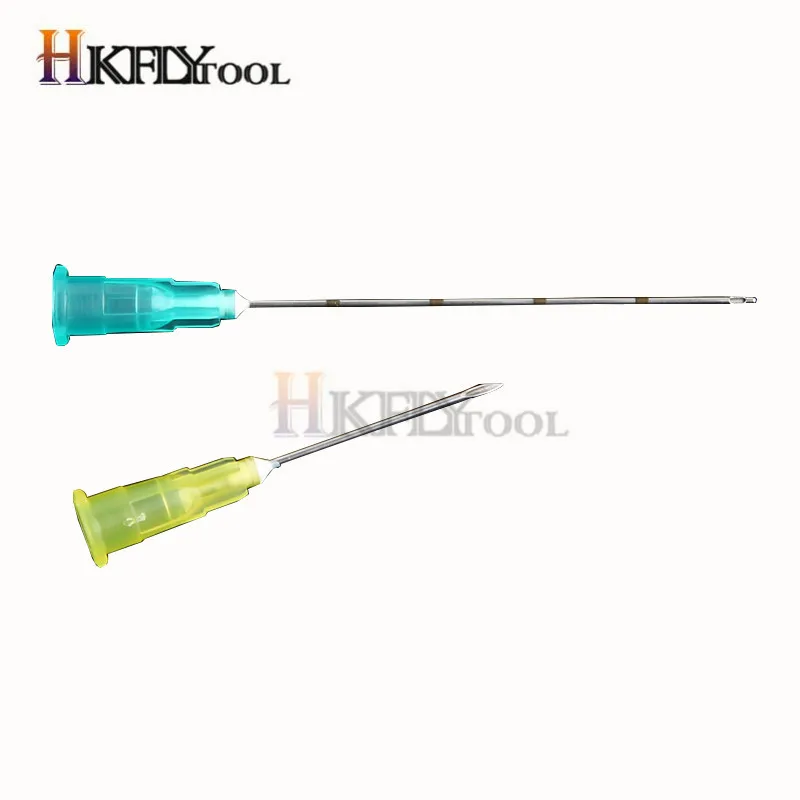 Disposable Cannula Dispensing Needle Surgical Needle Tool Korea Blunt-tip Cannula for filler injection 18G 21G 22G 23G 25G 27G30G uric acid facial filling nose slight blunt needle Tools
