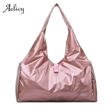 Aelicy Водонепроницаемая женская спортивная сумка для фитнеса на открытом воздухе розовая спортивная сумка для мужчин нейлоновая фитнес-сумка для девочек тренировочные дорожные сумки