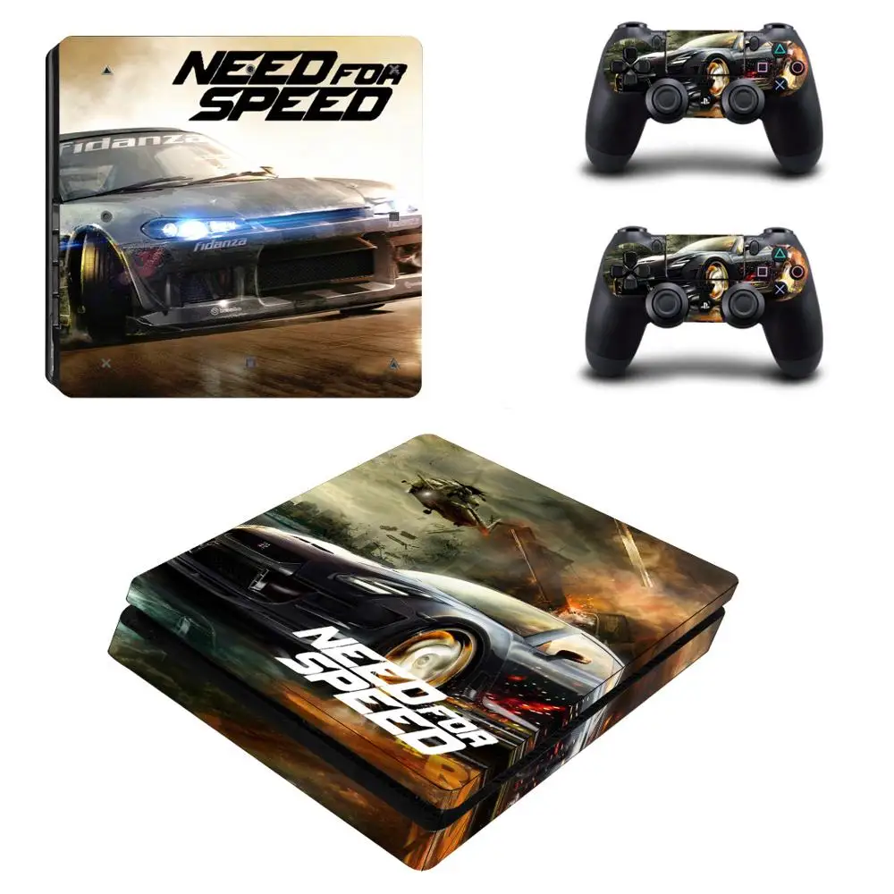 Need for speed PS4 Slim sticker s PS 4 Play station Skin Pegatinas для playstation консоли и контроллера| |
