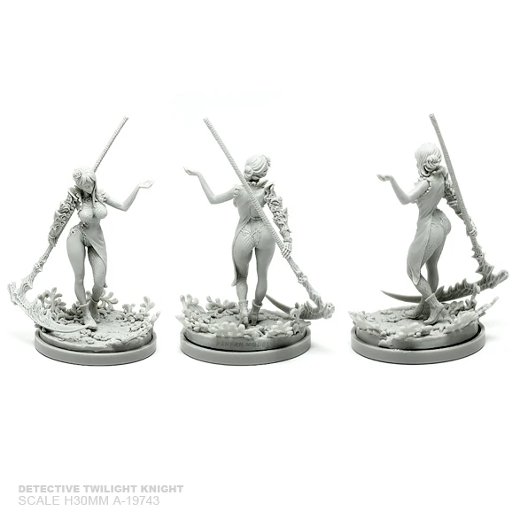 30 мм наборы из смолы kingdomdeath Goddess серия Cleric Death самособранные A-19742