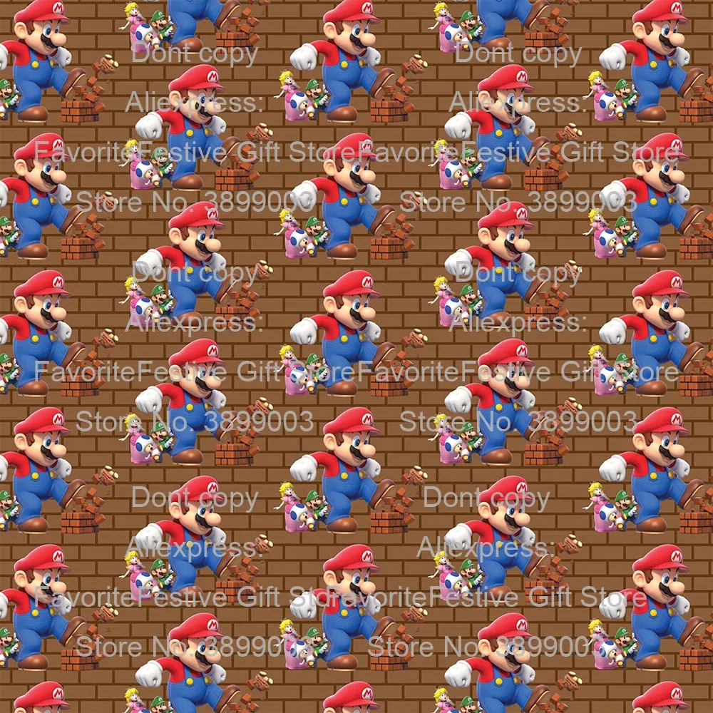 Ruidoso Clavijas apasionado Tela de algodón de Super Mario Bros, Yoshi, Peach, Princess, Luigi, chico  timido, Odyssey, Donkey Kong, costura, Material de retales DIY|Tela| -  AliExpress