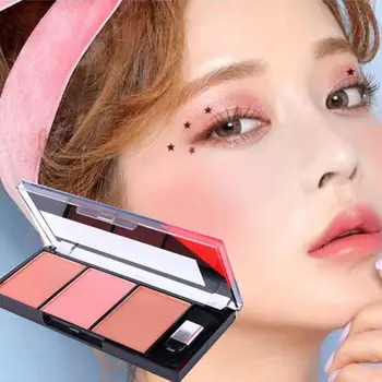 

Easy To Wear Face Blush Palette Makeup Natural Powder Blush Rouge With Palette Blush Natural Durable Women Makeup Colors Br E5H6