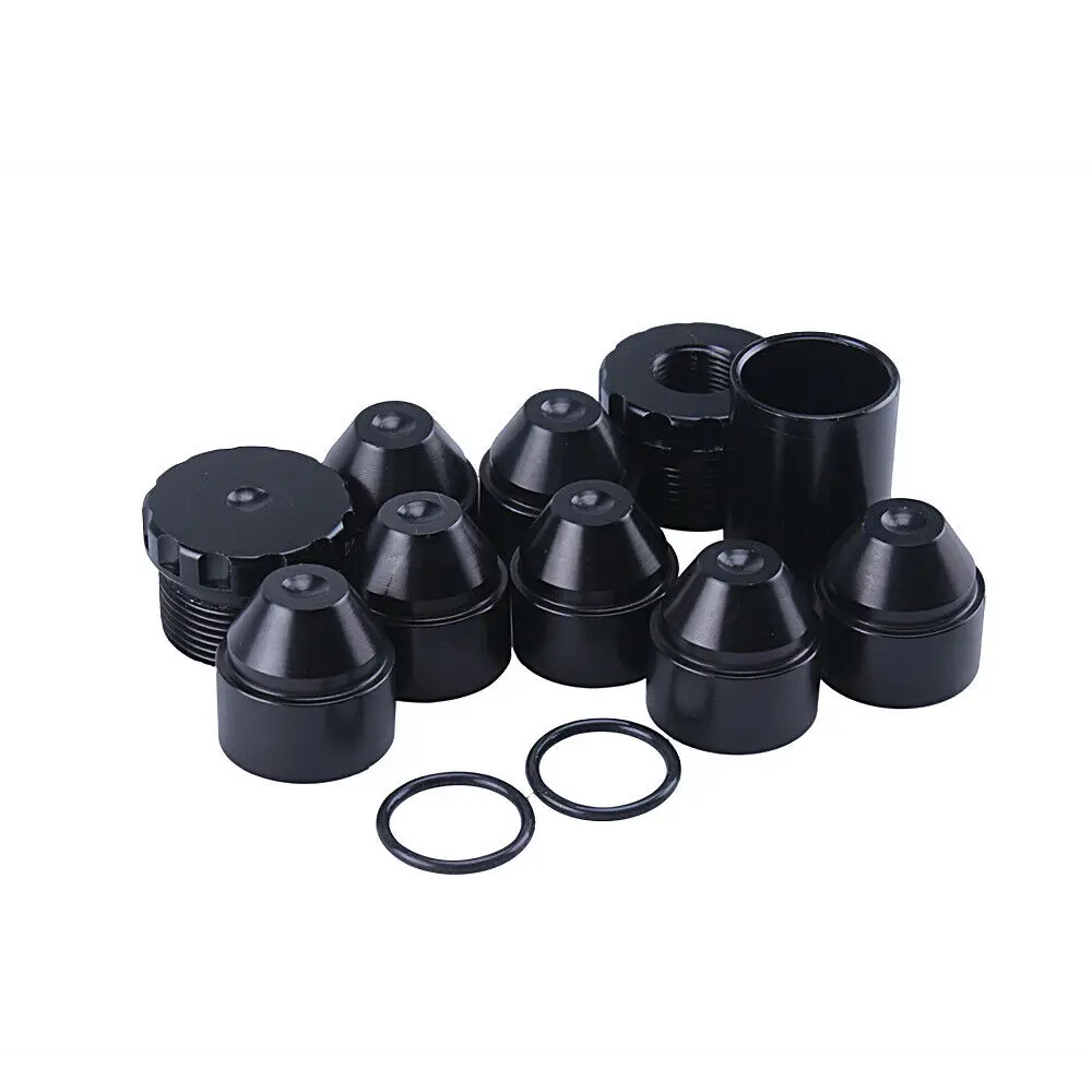 13PCS 1/2-28 Car Aluminum Fuel Filters Universal Automobiles Interior Replacements Parts Accessories Filters