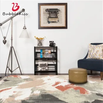 

Bubble Kiss Fashion Modern Abstract Pattern Carpets For Living Room Home Bedroom Decor Customized Yellow Area Rugs Floor Mat