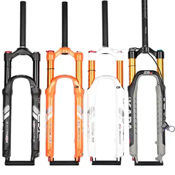 

2020 bicycle air fork 27.5 29 ER MTB mountain suspension fork air resilience oil Damping adjustment line remote lock for over SR