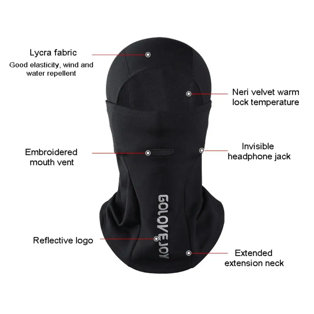 New Winter Riding Masks Balaclava Hoods Windproof Cold Protect Face Warm Outdoor Sports Riding Fleece Bicycle Mask Bike Scarfs