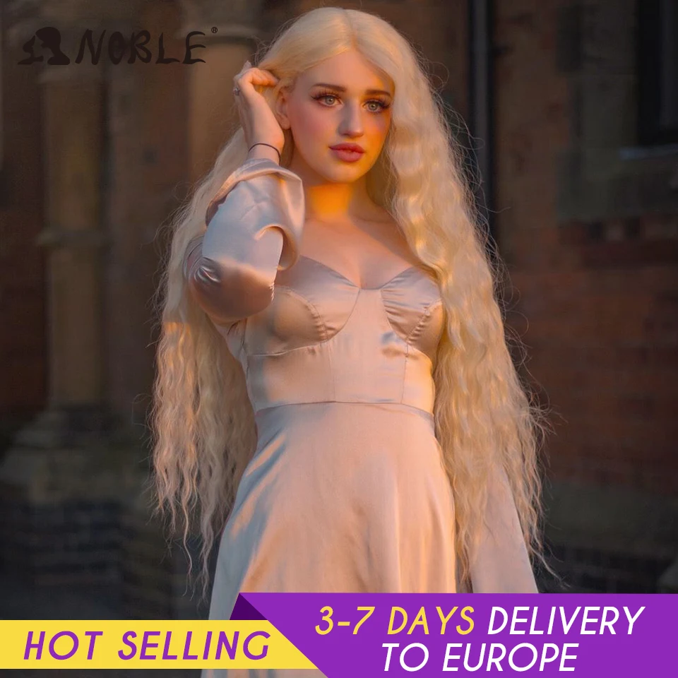 Quý Phái Hóa Tổng Hợp Phối Ren Phía Trước Bộ Tóc Giả Dài Tóc Giả Hóa Trang Xoăn 42 Inch Ombre Tóc Vàng Màu Tóc Giả Tổng Hợp Phối Ren Phía Trước Tóc Giả dành Cho Nữ|Tổng hợp None-Lace Wigs| - AliExpress