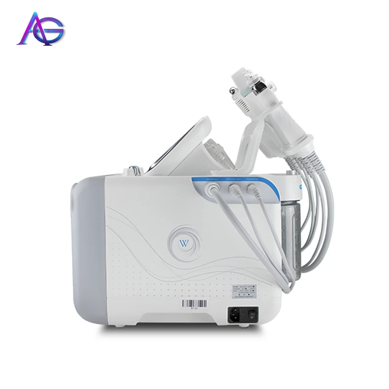  Portable hydrofacial 6 in 1 oxygen machine facial Deep cleaning for all skin type
