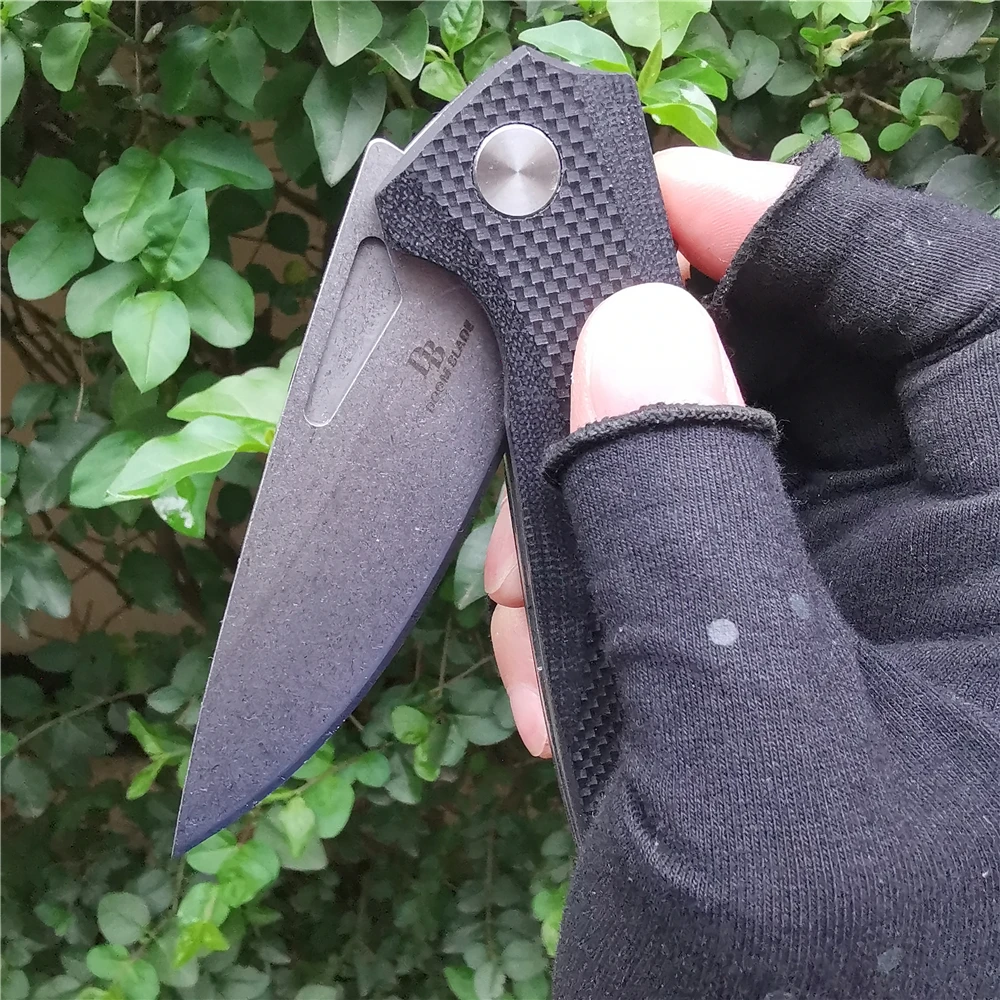 Складной нож с лезвием G10 60 61HRC D2 карманный тактический инструмент ножи для