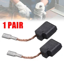 2 шт. Мини дрель Замена для электрической мясорубки угольные щетки части для угловых шлифовальных машин Замена D28110 D28112 D28402 DWE46151