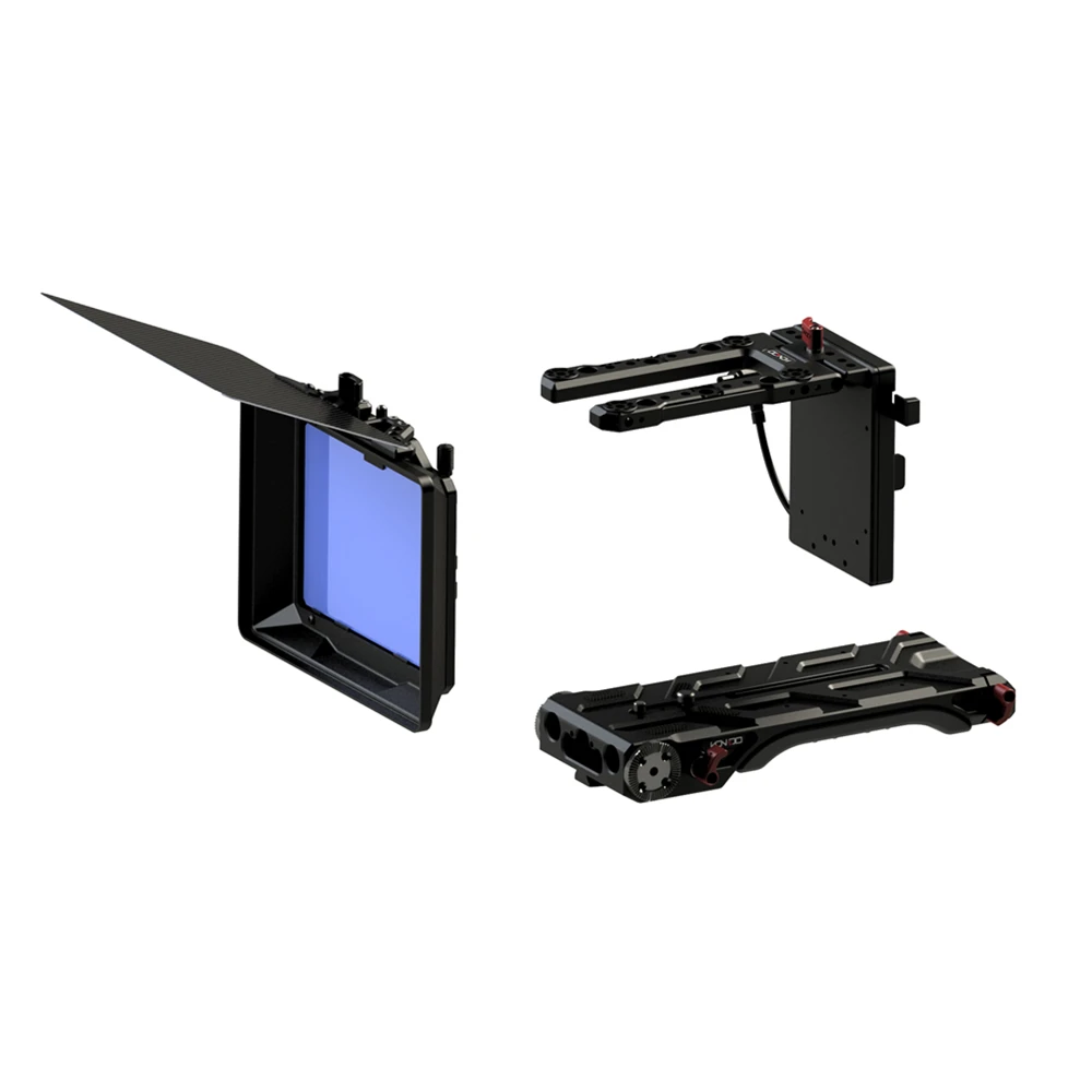 Hontoo Fx6 Camera Rig For Sony Pxwfx6 15mm Vct Baseplate + Mini Matte Box + Vlock V Mount