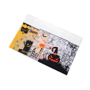 

400 Pcs Halloween Candy Plastic Bags Storage Pouches Kids Candy Containers