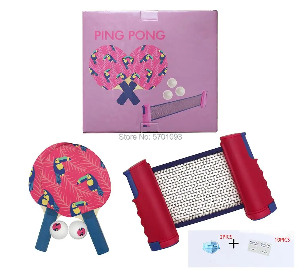 

ping pong PSF008 Professional Table Tennis Sports Trainning Set Racket Blade Mesh Net Ping Pong Student Sports Equipment Simple