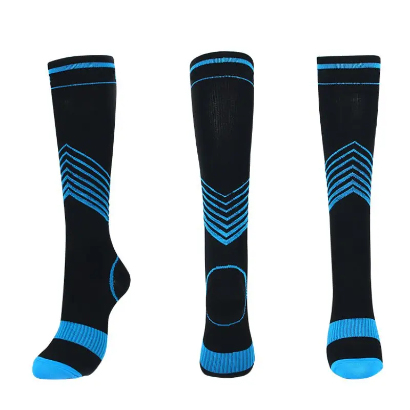 

Men And Women Compression Socks Calf Protector Football Running Exercise Cycling Fitness Relieve Varicose Veins High Socks