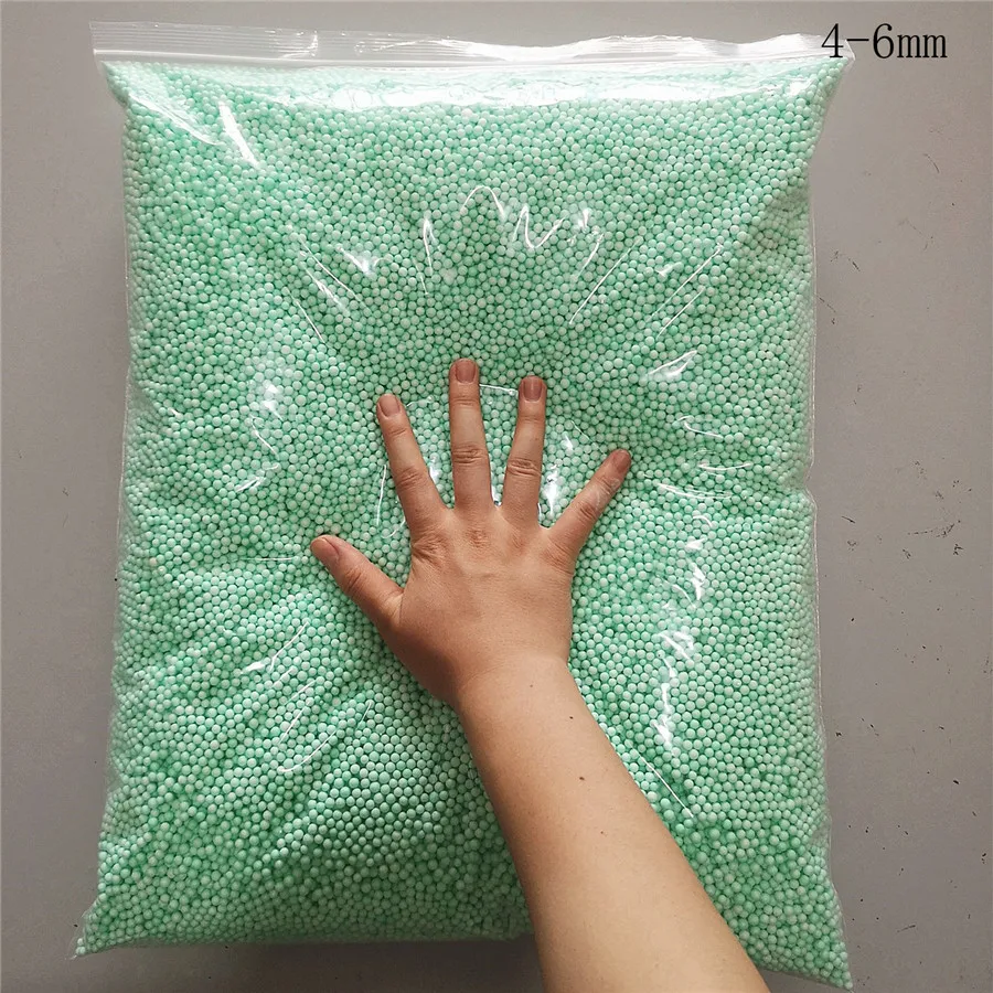 250g/Bag Macarons 2-3.5mm 4-6mm Pastel Mini Foam Beads Colorful Polystyrene Styrofoam Filler Balls Crafts DIY foam balls styrofoam balls foam beads