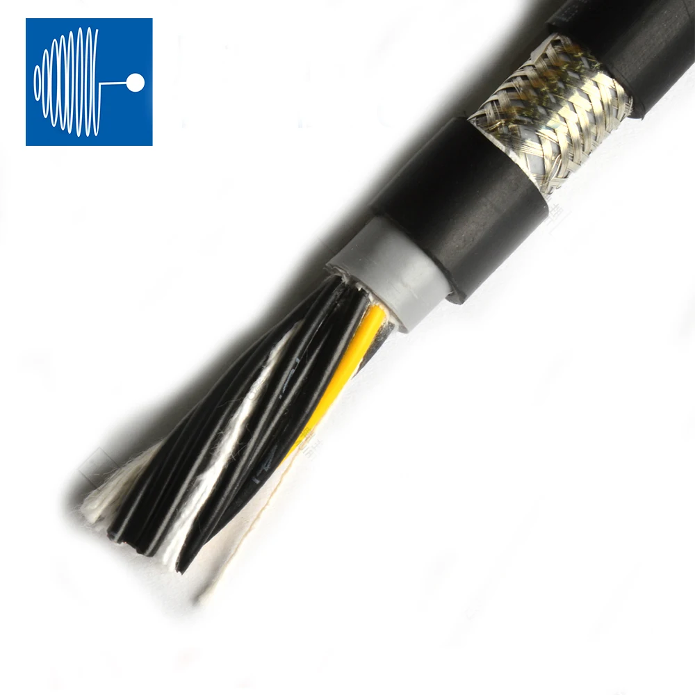 TRIUMPHCABLE 5 M UL2464 22AWG 11/12/13/15/16/18/20/22/25 core PVC многожильный экранированный кабель с