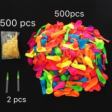 Забавные водные шары, игрушки, волшебные летние пляжные вечерние, 500 шт, наружные наполненные водой воздушные шары с изображениями бомб, игрушки для детей, взрослых детей