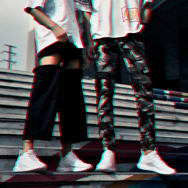 

New men's sporte running shoes for summer ventilate handiness skid resistance fashion casual shoes