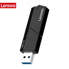 Lenovo d204 usb 3.0 leitor de cartão 2 em 1 sd tf adaptador de cartão de memória 5gbps leitor de cartão de alta velocidade suporte 2tb para computador portátil