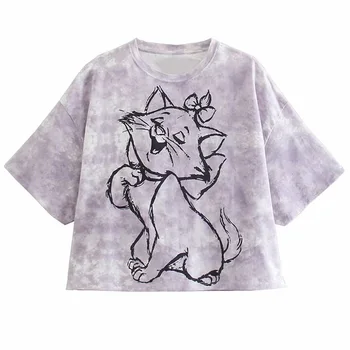 Disney Family T Shirt Fashion Winnie the Pooh Mickey Mouse Stitch Fairy Dumbo SIMBA Cartoon