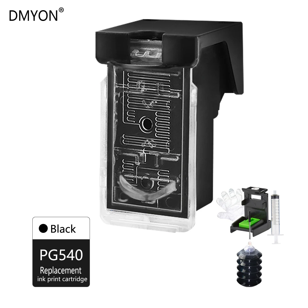 

DMYON PG540 Black Ink Cartridge Compatible for Canon 540 XL for Pixma MG4250 MG3250 MG3255 MG3550 MG4100 MG4150 Printer