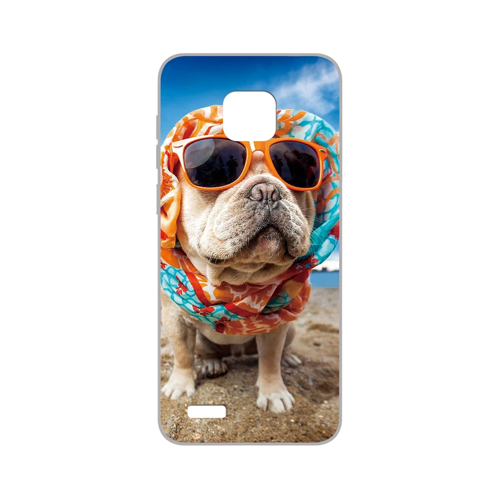 23 GUCOON Silicone Cover for Ulefone Note 7 S11 6.1inch Case Soft TPU Protective Phone Case Cartoon Wolf Flower Cat Bumper Shell - Цвет: 23
