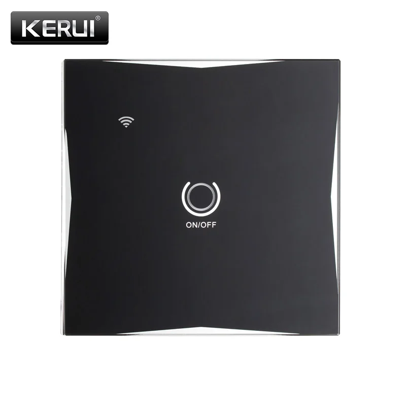 

Smart Switch Touch Wall Light Sensor Control EU Standard 220V-240V 1/2 Gang Light Lamp Switch Tempered Glass Panel Module