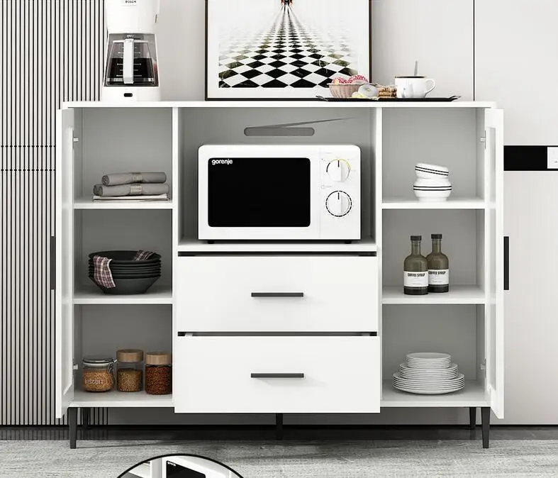Dining cabinet Changhong glass living room wall modern simple small family microwave oven tea cabinet kitchen