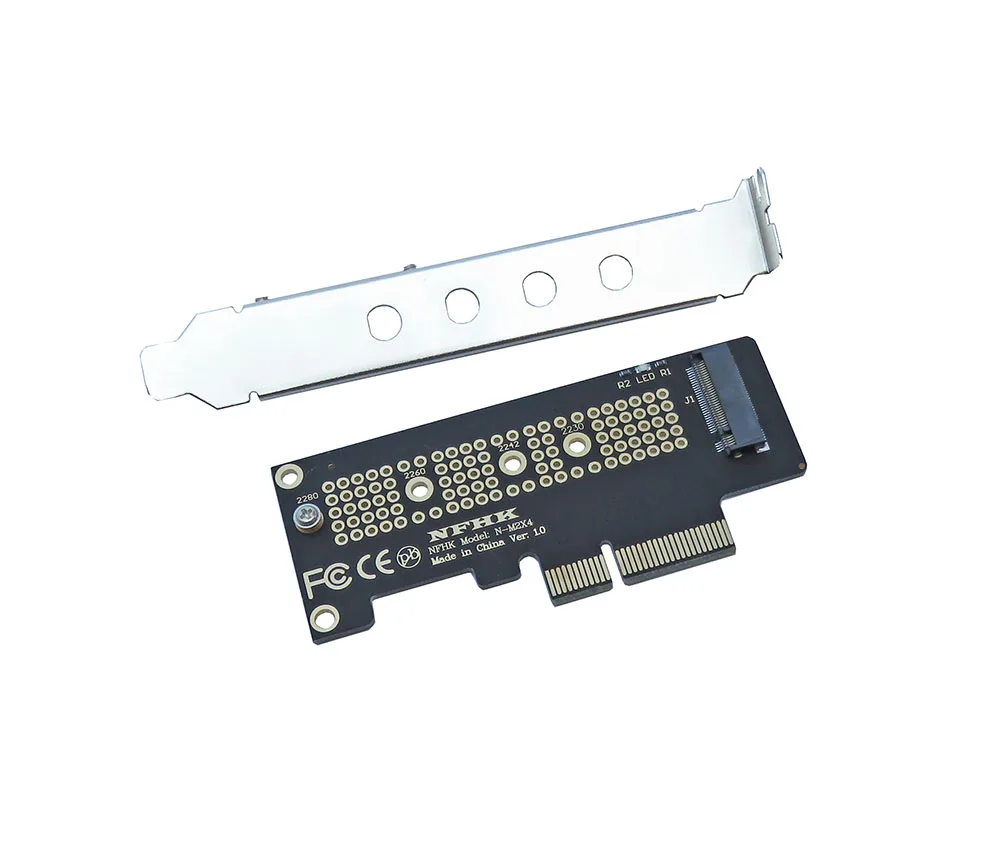 

PCIe 3.0 X4 to NVMe M.2 NGFF SSD Adapter Card Adapter