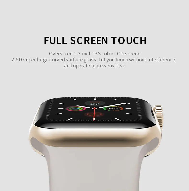 Wearpai весь сенсорный экран новые женские водонепроницаемые Смарт часы TW58 Bluetooth Smartwatch монитор сердечного ритма