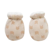 Подарок, Зимние перчатки для маленьких девочек и мальчиков, уличные теплые флисовые милые Нескользящие рукавицы для мальчиков и девочек, теплые рукавицы для новорожденных