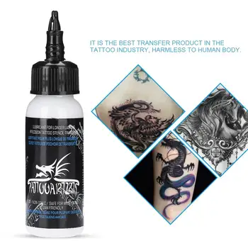 

30ml Professional Tattoo Transfer Gel Stencil Primer Stuff Cream Body Art Tools Safe Skin-friendly Mild Formula Stencil Stay