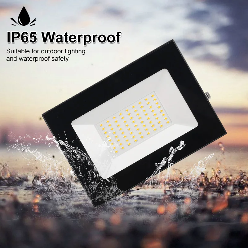 Светодиодный прожектор 10 Вт 20 30 50 220 в 240 В уличный водонепроницаемый IP65