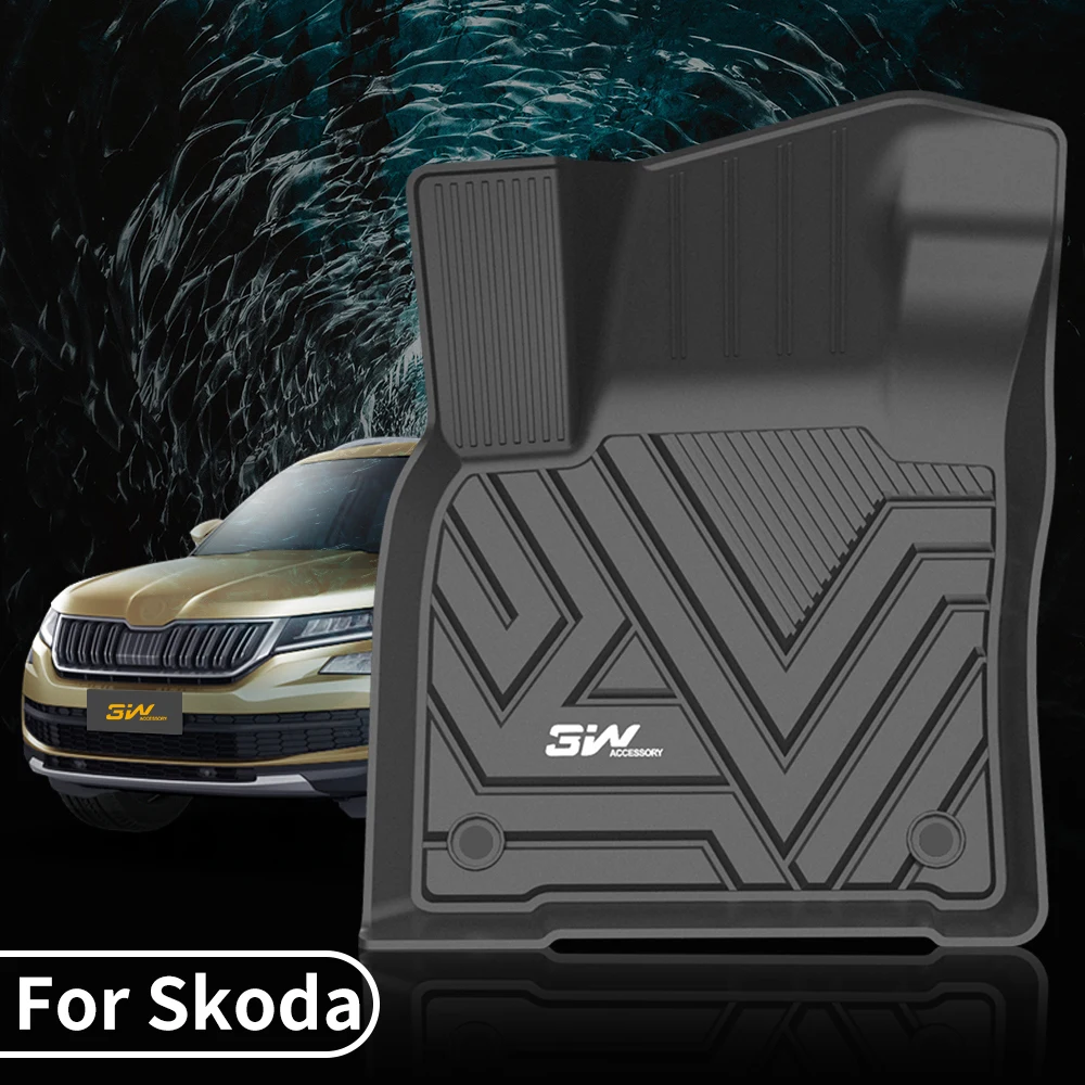 Custom floor mats for Skoda Fabia, Kamiq, Karoq, Kodiaq, Octavai, Rapid,  Superb