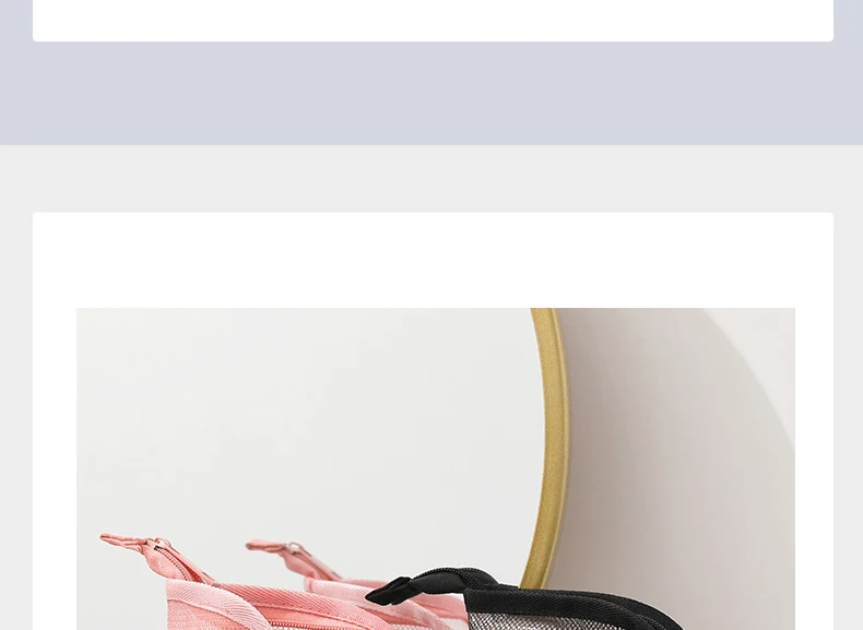 Womens Cosmetic bag organizer Brush Lipstick Eyebrow Pencil Portable Buggy and home Transparent desk Makeup for things storage