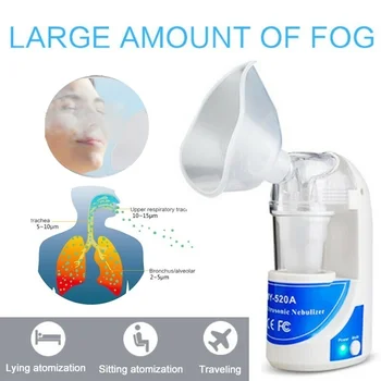 

Portable Mini Atomizing Humidifier Handheld Lightweight Sprayer Set Sonic Atomization Machine
