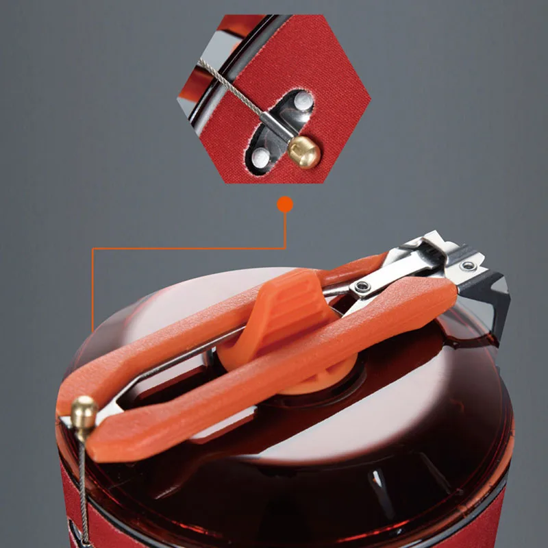 

0.8L 2200W Stove Pot Burners Set Cooking Camping Hiking Outdoor Lightweight