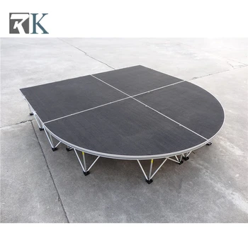 

durable smart stage platform 60cm riser for truss display DJ rock concert event trade show