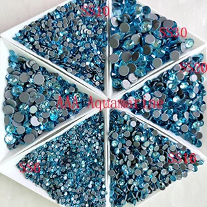 

High Quality Hotfix Rhinestones Iron On Rhinestones AAA SS10 SS16 SS20 SS30 Crystal AB Glue back Glass Stone For Clothes
