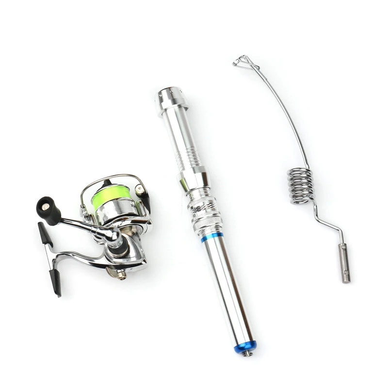 

Mini Ice Fishing Rod Set Boat Ice Winter Fishing Rod with Xm100 Spinning Wheel Fishing Reel Fishing Tackle Fishing Accessories