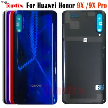 

New For Huawei honor 9x Back Battery Cover Door Rear Glass Housing Case For Huawei honor 9X Pro Battery Cover honor 9 housing