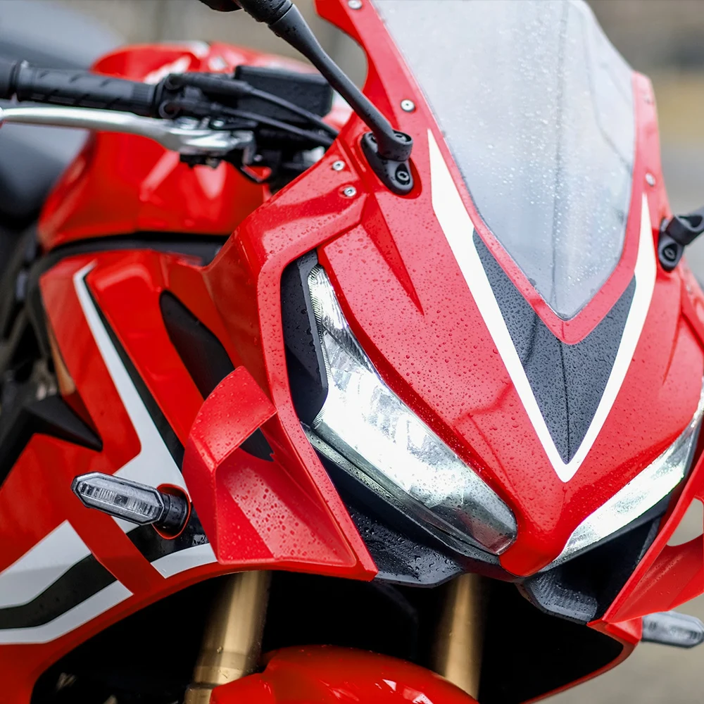 Tampa Motocicleta Asas Protetor Carenagem Winglets CBR650 R 2019 2020 2021 2022 2023