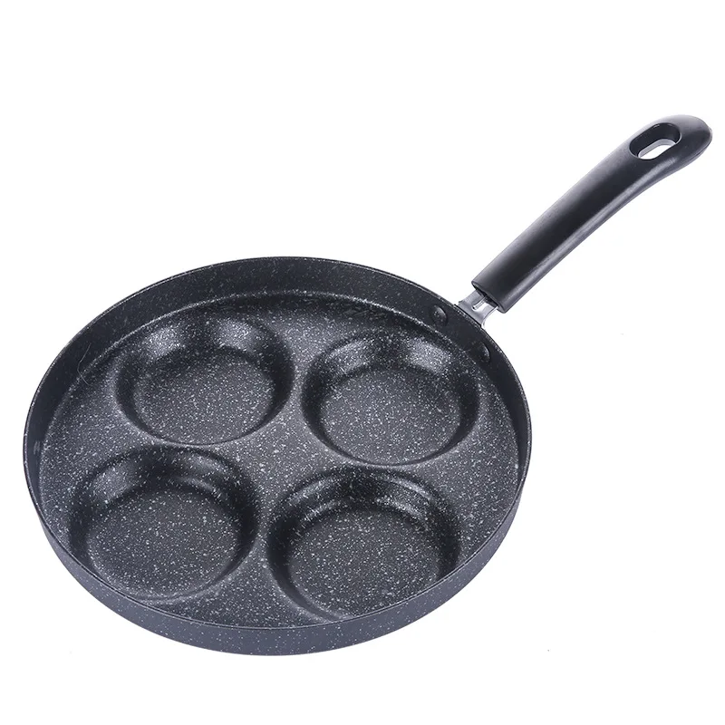 24cm Fried egg pot non stick pan household mini poached egg burger egg dumpling pot mold 3