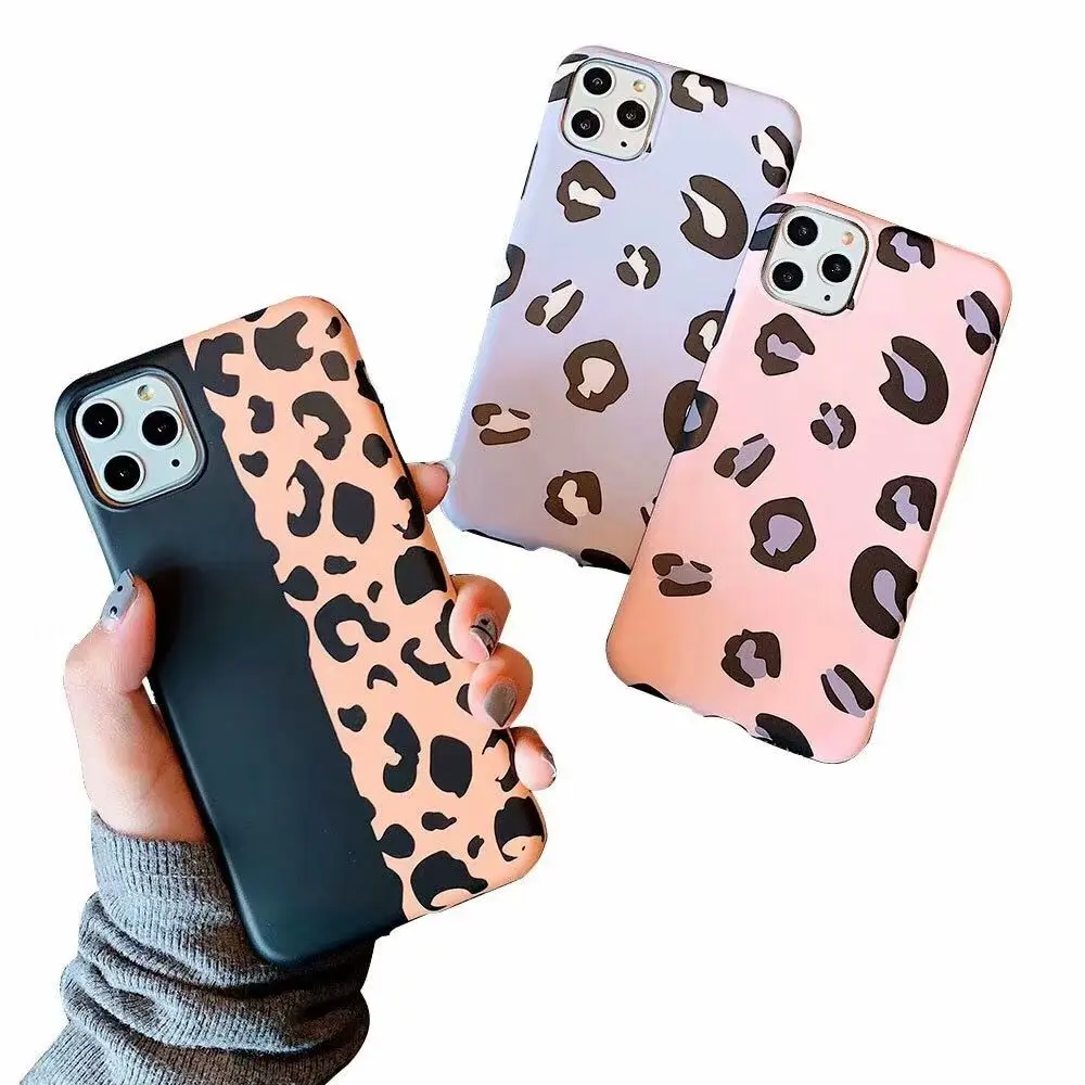 

Fashion Leopard Print Phone Case For iphone 11 Pro Max XR X XS Max Luxury Sexy Protective Soft Cover For iPhone 7 8 6 6s Plus